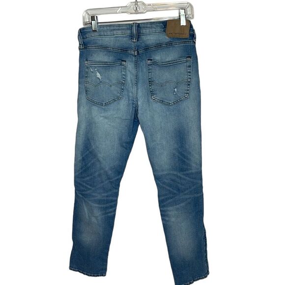 American Eagle Men’s Distressed Airflex+ Athletic Fit Jeans. Size 29x30. - Picture 5 of 11